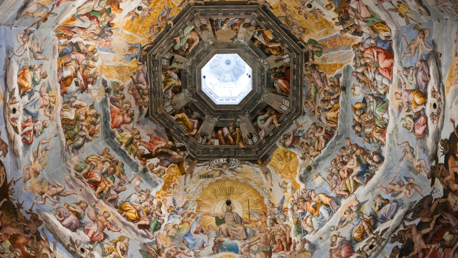 Firenze affresco cupola Santa Maria Novella